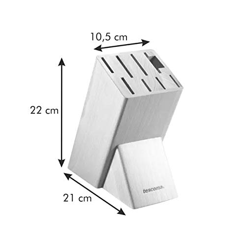 Tescoma Block NOBLESSE for 14 knives, poultry shears/sharpening steel