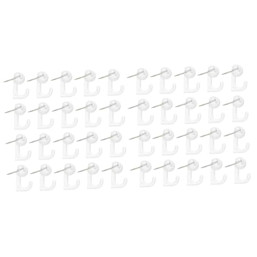Gadpiparty 2 Series Chinche Tachuelas para Colgar Tachuelas para Tablón De Anuncios Tachuelas Decorativas Foto De Tachuelas De Pulgar Pushpins Pasador Redondo Aleación 50 Piezas*2