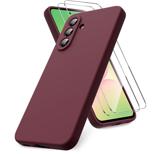 Vansdon Coque Compatible avec Samsung Galaxy A56 5G, 2 Film de Protection en Verre trempé, Housse...