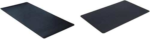 CLIMATEX Tapete rascador de goma para interiores y exteriores, 36 pulgadas x 6 pies, color negro y VersaTex multiusos para uso en interiores o