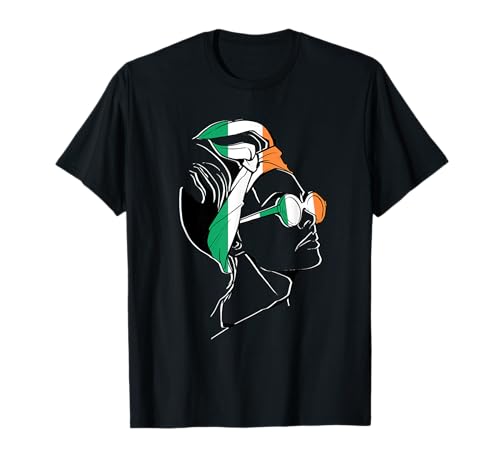 Irish Roots - Pañuelo para la cabeza con bandera de Irlanda del orgullo irlandés Camiseta