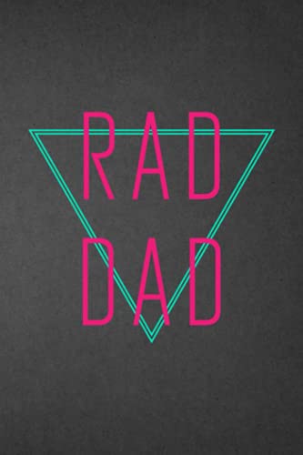 Account Information Notebook - Fathers Day Gift Shirts Rad Dad