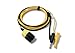 Price comparison product image Pico Technology PicoScope Premium Test Lead PicoBNC+ to 4 mm, 5 m Blue, Yellow, Red & Green, Automotive Oscilloscope (Yellow)