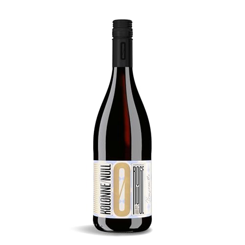 KOLONNE NULL - 'Tempranillo' Premium alkoholfreier Rotwein trocken - 1× 0,75 L - Rotwein 0,0% vegan & kalorienarm - alkoholfreier Wein für jeden Anlass
