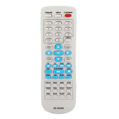 Télécommande SE-R0268 de rechange pour réparer la navigation de votre lecteur DVD