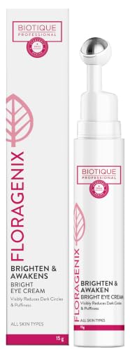 Image of Biotique Professional Floragenix Brighten & Awakens Bright Eye Cream 15g