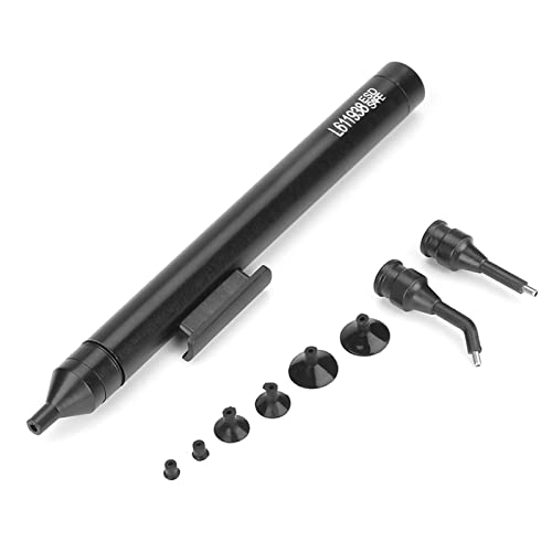 Image of Jeanoko Sucking Pickup Tool with 1 Suction Pen 2 Suction Tips 6 Suckers,Manual Vacuum Suck Soldering Sucking Pickup Tool Kit, Vacuum Suction Pen with Suckers for IC SMD