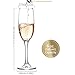 UMEIED Set of 16 Champagne Glasses, Champagne Flutes with Classic Shape, Long stem Sparkling Wine glasses for Wedding, Restaurant, Bar, Wine Toasting, Clear