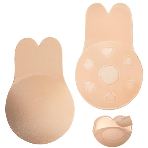 YIZHIXIANGQ Reggiseno Invisibile Adesivo, Reggiseno Invisibile Senza Spalline, Riutilizzabili Donne, per Abiti da Sera, Abiti da Sposa