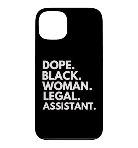 Dope Black Woman Legal Assistant Empower Professional �X�}�z�P�[�X iPhone 13 �p