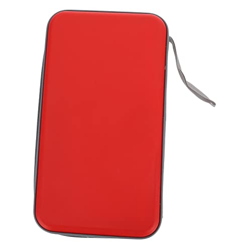 KICHOUSE Bolsa De Almacenamiento De CD De Gran Capacidad Estuche Duro Presión para Almacenamiento De Disco