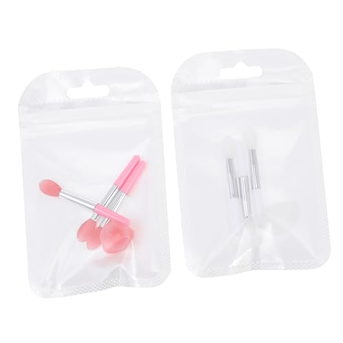 Didiseaon 8 Pcs Lip Mask Lipstick Applicators Set Silicone Lip Brush Lip Mask Brush Luxury Beauty Tool Kit Present