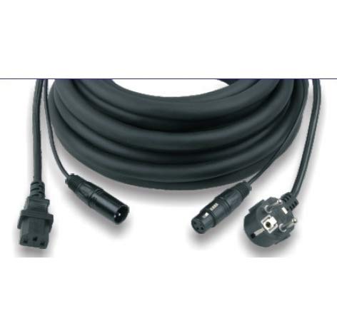 SOUNDSATION - Cable phono-red para altavoces activos (3 x 1,5 mm2, 10 m)