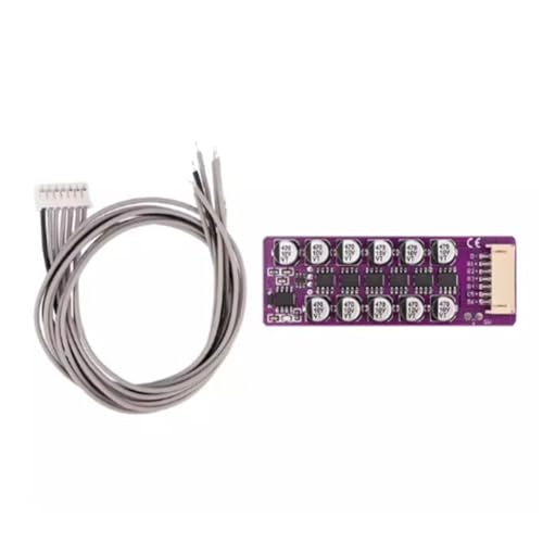 Exqufood 5S-6S Lithium Battery Active Equalizer Balancer Board High Current Capacitive Lithium Battery Balancer