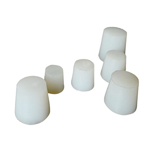 PUL FACTORY Silicone Stopper, 1 to 6 Sizes Assortment, Pack of 6