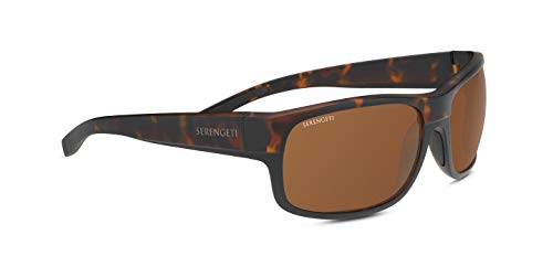 Serengetti Sport Sunglasses Bergamo Sport Nylon Matte and Matte Black, 8807