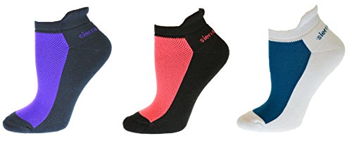 Image of Colorful Anklet High Socks - Heel Guard, Comfortable - Ideal for Sports - Breathable, Seamless socks for activewear 1-3 Pair
