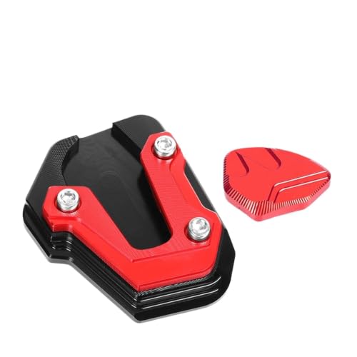 Coussin d'extension béquille latérale XMAX 300 125 support latéral moto rouge