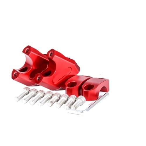 Levadores abrazaderas manillar 28mm con ajuste universal de aluminio 4