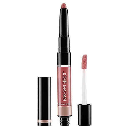 Josie Maran Argan Slimline Lipstick with Gloss (Rosey)