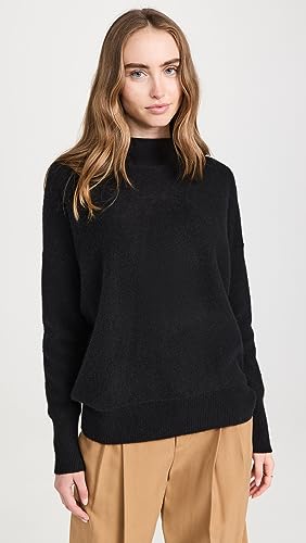 Image of Vince Women's Boiled Funnel Neck Pullover