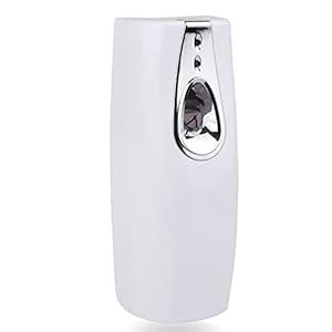 Air Fresheners Spray, FENGJIE Automatic Air Freshener Spray Dispenser, Compatible with 300ml Universal Air Freshener Refills Can of Size 5.51″x 2.6″, Wall Mounted/Stand Refill Aerosol Spray