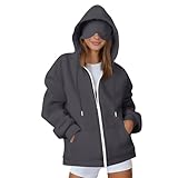 Kapuzenpullover mit integrierter Augenmaske Unisex Bequemer, Reise-Kapuzenpullover Hoodie Herren Damen Oversize Pullover für Erwachsene Männer Frauen Mit Reißverschluss und ohne Reißverschluss,DYL2