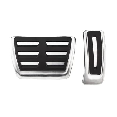 Car Pedal Pads For A4 For B9 For A5 For F5 2016-2023 LHD Car Pedals Gas Brake Foot Rest Pedal Cover (2Pcs AT)