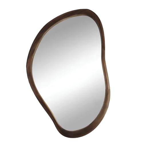 Miroir de Vanité Décoratif Asymétrique et Rectangulaire à Double Fixation - 2