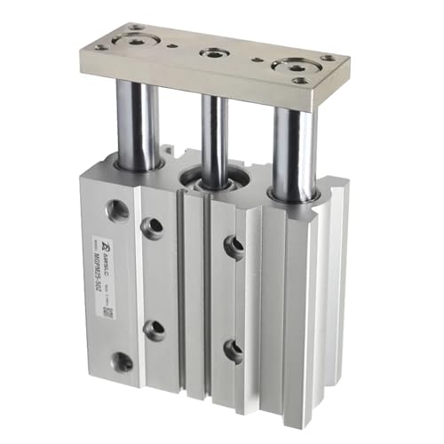 EBGAZSPD Cilindro di Guida Compatto Pneumatico Tipo SMC MGPM MGPM12 MGPM16 MGPM20 MGPM25 MGPM32 MGPM40 MGPM50 MGPM63 MGPM80 Corsa 10 mm-300 mm(25mm Stroke,MGPM16)