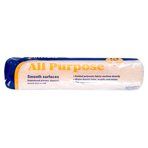 RollerLite 9AP025 All Purpose 100% Polyester Standard Roller Cover for Smooth Surfaces, 9-Inch
