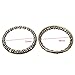 WAAZVXS WEIWEIBEIER 2pcs Bicycle 1.1/8 / 1/4 Headset Caged Ball Bearing Race Cycling Bearing​ Retainer with 20 Balls Bike Accessories Parts