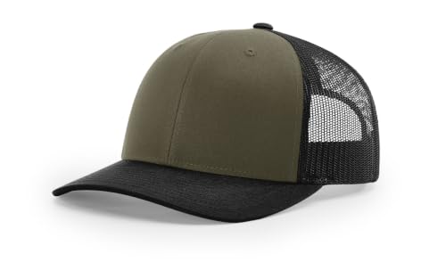 Image of Richardson 112 Trucker Hat - Premium Adjustable Snapback Hat - Structured Six Panel Richardson Blank Caps
