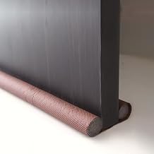 ShieldPro PVC Door Bottom Sealing Guard, Air, Sound & Waterproof, Pest Control, Ease of Installation and Removing Size- 36" Inch, Brown (Pack of 1)