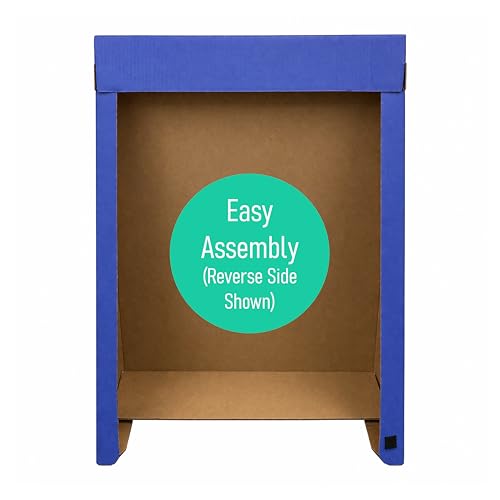 Flip Chart Stand Flipside 24x33x14 pouces bleu pour présentations et conférences
