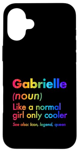 Gabrielle Like A Normal Girl Only Cooler Queen ���O �X�}�z�P�[�X iPhone 16 Plus �p