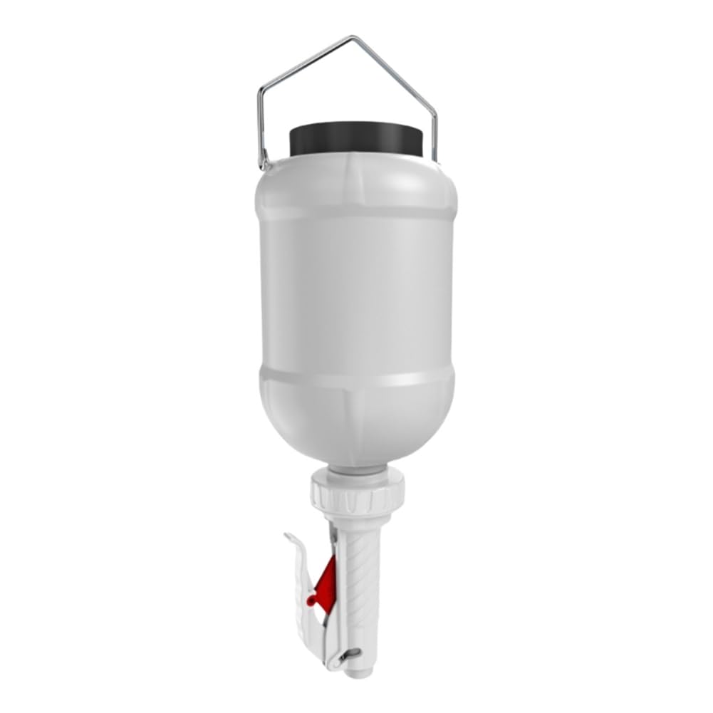 CTRLZS Sauce Dispenser 5.5L for Mustard, Salad, Ketchup, Mayonnaise Large Capacity White