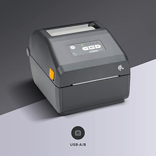 ZEBRA ZD421 Direct Thermal Desktop Printer 300 dpi Print Width 4-inch Wired USB Connectivity for Model Number ZD4A043-D01M00EZ, No Thermal Ribbon... - Image 2