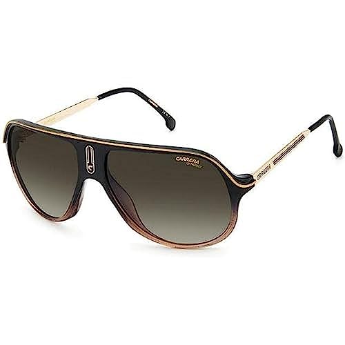Carrera SUNGLASSES SAFARI65 DCC HA BLACK SHADED BROWN ADULT UNISEX, Black Shaded Brown (204583)