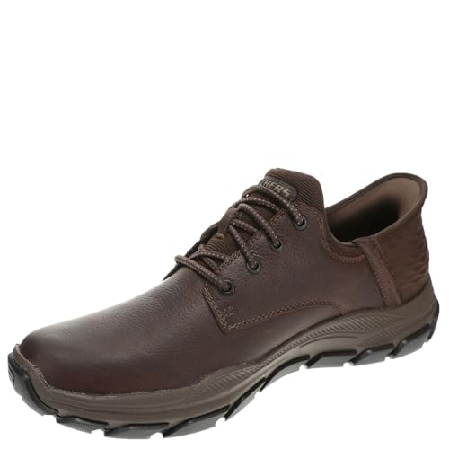 Skechers Men's Respected - Garrett Red Brown - 11