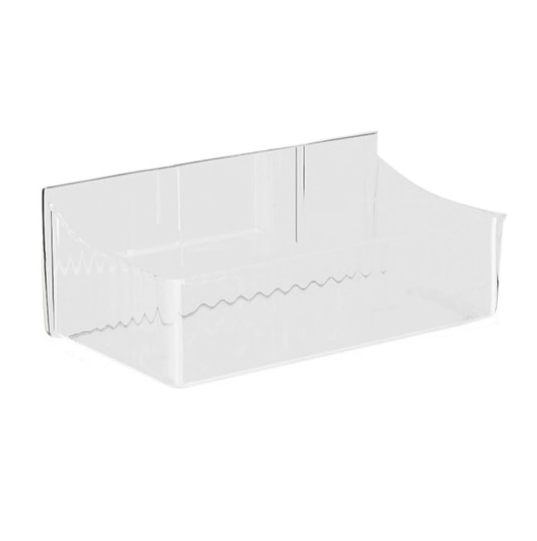 PXIWDAN Bathroom Shelf Clear Shower Caddy Organizer No Drilling Plastic Shelf for Bathroom Kitchen Wall Organizer 23 5