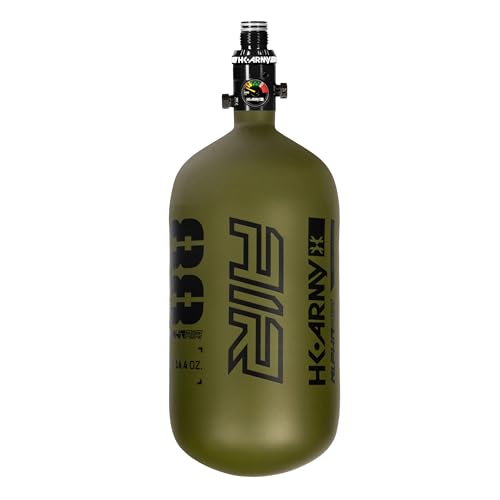 Image of HK Army HPA Paintball Tank - Lightweight Alpha Air Carbon Fiber Compressed Air Tank - 15ci /48ci /68ci /77ci /88ci /99ci - 4500 psi