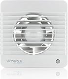 Vents 150 SILENTA MTH K Silencioso un extractor de cocina 150 mm ventilador con sensor de humedad temporizador ? color blanco brillante