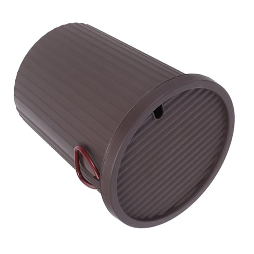 TOPPERFUN Bote De Té Cubo De Basura Para Cocina Botes De Basura Pequeños Con Tapa Bote De Basura De Lata De Basura Bote De Basura De Cocina Sin Contacto Páginas Café