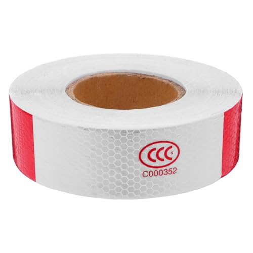 SOLUSTRE Rollo cinta auto reflectante sin cinta fluorescente cinta de tren cinta de tela reflectante no exterior cinta de puntos cinta reflectante para camiones cinta reflectante de coche
