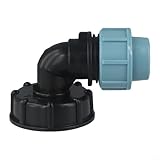 Bebykilemi Kunststoff für IBC-Tankadapter mit einfachem Durchflussregelventil für S60 x...