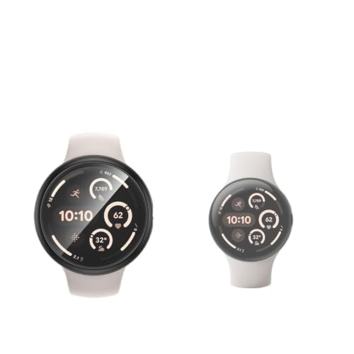 Écran brisé Pixel Watch évité avec cette coque PC vert et verre trempé - 3