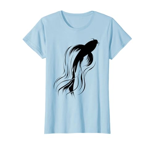 Poisson chinois encre rivière asie T-Shirt