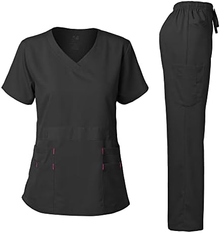 Dagacci Medical Uniform® Scrubs for Women Set – Natural Stretch U...