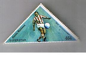 Sun Soccerstamps 1972 football stamp Superstars Stoke City STANLEY MATTHEWS 464